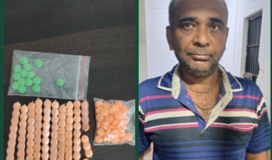 শৈলকুপায় স্বর্ণের ব্যবসার অন্তরালে মাদকের ব্যবসা, মাদকসহ আটক ১