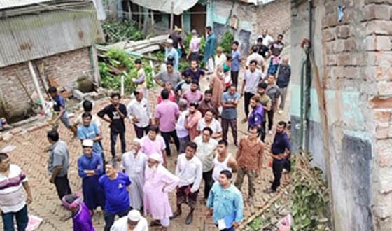 মধুখালী অবৈধ স্থাপনা উচ্ছেদ অভিযান করেছেন নির্বাহী ম্যাজিস্ট্রেট