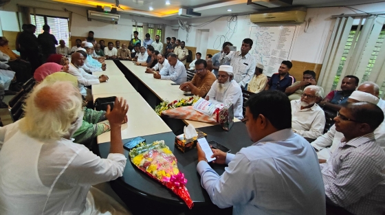 কাপাসিয়ায় নব যোগদানকৃত ইউএনও'র সাথে উপজেলা বিএনপির মতবিনিময়