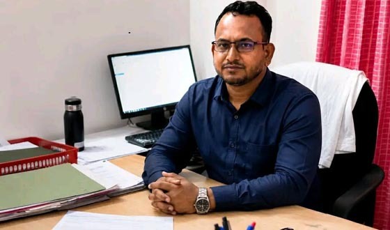উত্তর চরকাটিহারী প্রাথমিক বিদ্যালয়ের সভাপতি নির্বাচিত রুমান মৃধা