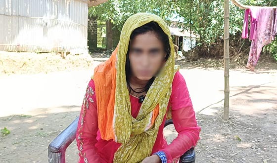 সুনামগঞ্জে অনশনে ২ সন্তানের জননী, অভিযুক্ত পলাতক