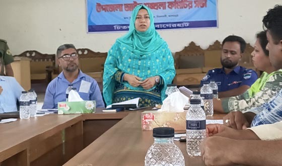 চিতলমারীতে মাসিক আইন-শৃঙ্খলা কমিটির সভা
