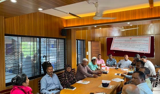 দুর্যোগসহনশীল ও অন্তর্ভুক্তিমূলক প্রস্তুতি জোরদারে সমন্বয় সভা