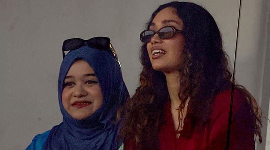 বাংলাদেশ-পাকিস্তানের খেলা দেখতে মাঠে এলেন জাইমা রহমান