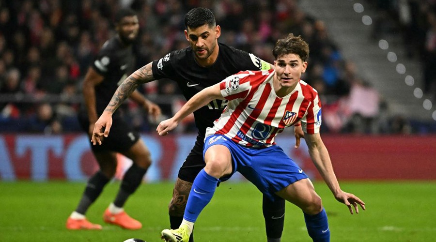 টটেনহামের সাথে দাপুটে জয় পেলো অ্যাতলেটিকো