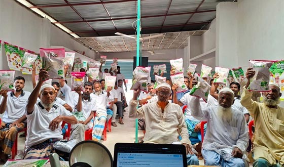 হাইব্রিড ধানের অধিক ফলন নিশ্চিতকরন কর্মশালা