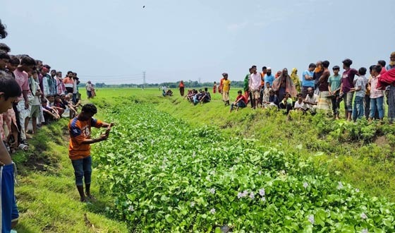 পাবনারয় খাল থেকে অজ্ঞাত ব্যক্তির মরদেহ উদ্ধার
