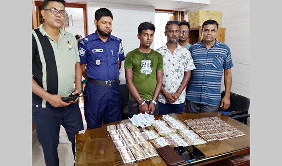 আত্রাইয়ে ৩৫০পিচ এ্যাম্পুলসহ চিহ্নিত মাদক কারবারী গ্রেফতার
