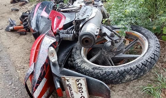 বেগমগঞ্জে ট্রাক চাপায় মটরসাইকেল আরোহী নিহত, আহত ১