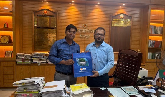 পেশাদারিত্বের জন্য ধন্যবাদ পেলেন সওজ নির্বাহী প্রকৌশলী ইউনুস