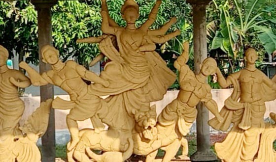 সৈয়দপুরে এবার ৮৫ মণ্ডপে দুর্গোৎসবের প্রস্তুতি