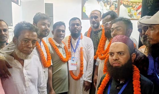 শেরপুর জেলা দর্জি শ্রমিক ইউনিয়নের ত্রি-বার্ষিক নির্বাচন অনুষ্ঠিত
