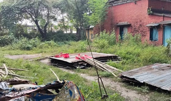 সৈয়দপুরে রেলের পরিত্যক্ত জায়গা ডিএস'র হস্তক্ষেপে দখলচেষ্টা ব্যর্থ