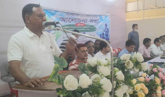 শিক্ষকদের মর্যাদা অক্ষুণ্ন রাখতে আদর্শ শিক্ষক হতে হবে: সেলিম রেজা