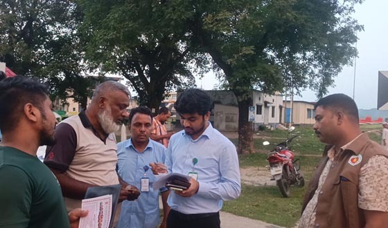 নিরাপদ সড়ক নিশ্চিত করতে ভ্রাম্যমাণ আদালতের অভিযান