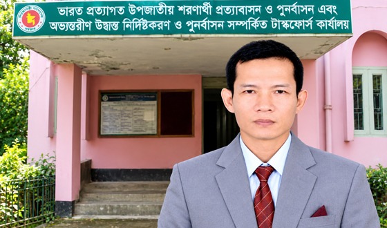 পার্বত্য চট্টগ্রাম টাস্কফোর্সের চেয়ারম্যান স্বপন কুমার চাকমা