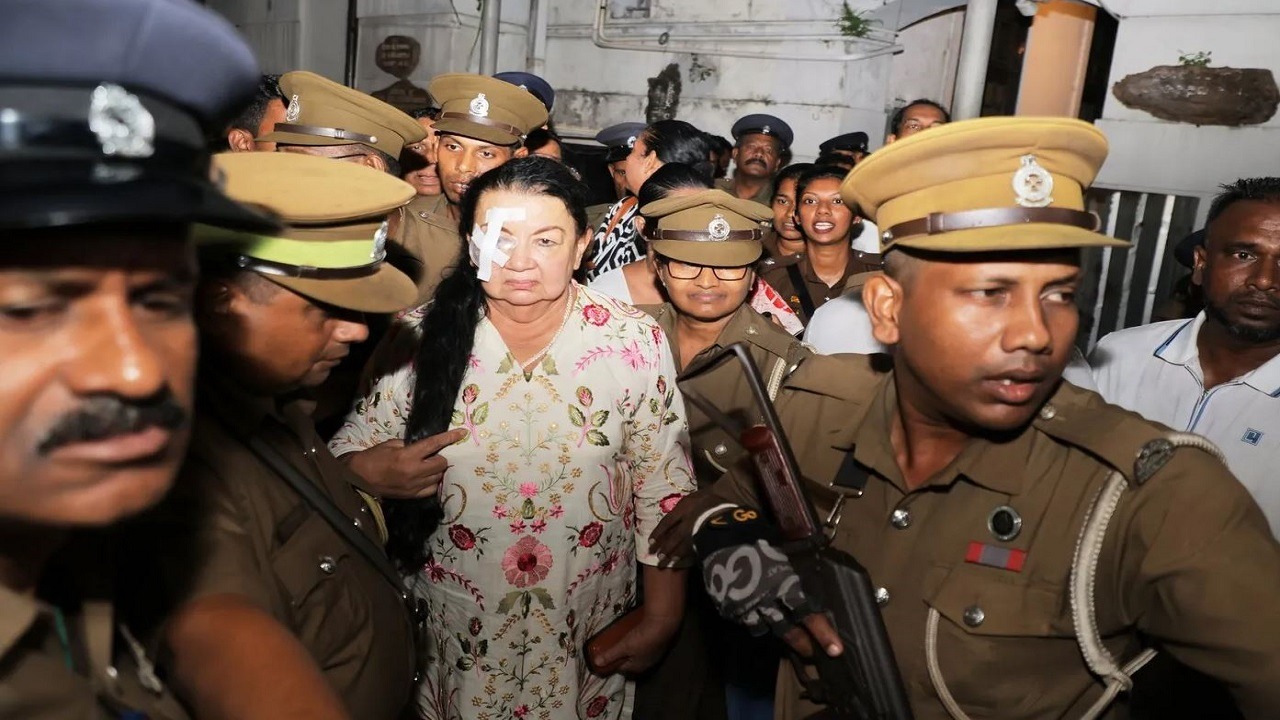 গ্রেপ্তার হলেন শ্রীলঙ্কার সাবেক ফার্স্ট লেডি শিরান্থী রাজাপাকসে