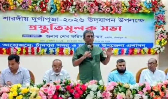 চাঁদপুরে দুর্গাপূজায় মণ্ডপে মণ্ডপে বিএনপির স্বেচ্ছাসেবকরা পাশে থাকবে