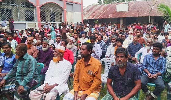 চেয়ারম্যান পদে লড়তে চান বিএনপি নেতা রিপন, উঠান বৈঠকে জনসমাগম