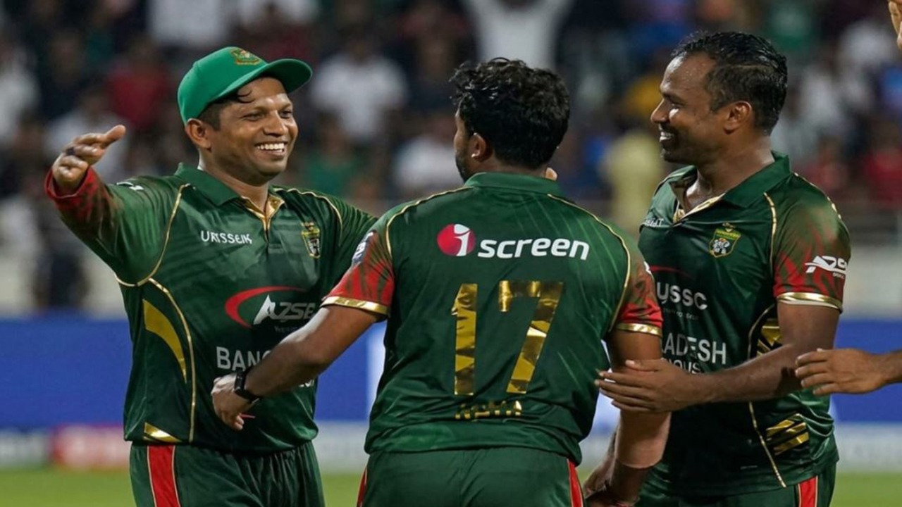 লিজেন্ড চ্যাম্পিয়নশিপে ভারতকে হারালো বাংলাদেশ
