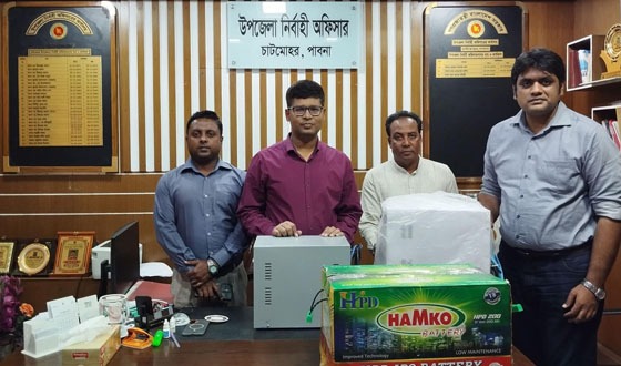 চাটমোহর উপজেলা স্বাস্থ্য কমপ্লেক্সে আইপিএস প্রদান