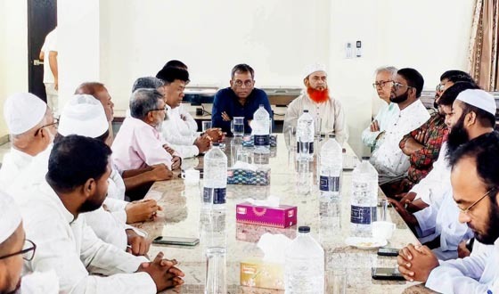 এমপি শেখ ফরিদ আহম্মেদ মানিকের উদ্যোগে সর্বদলীয় মতবিনিময়