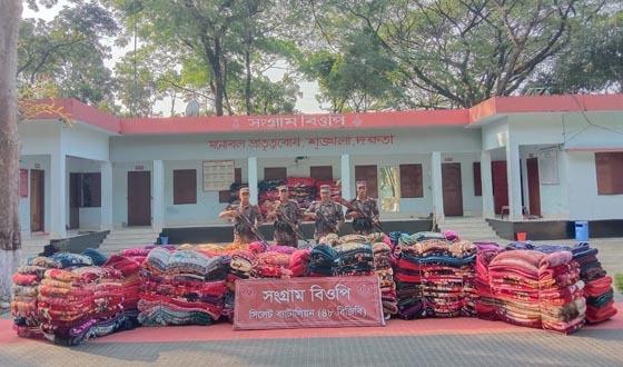 সিলেট সীমান্তে ৩১ লাখ টাকার চোরাচালানি পণ্য আটক