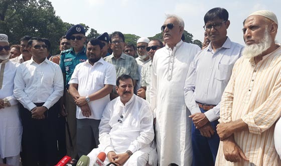 পূজামণ্ডপ পরিদর্শন, জনসভা ও আখচাষিদের প্রণোদনা দেওয়ার কর্মসূচি
