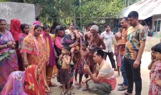 মোল্লাহাটে পুকুরে পড়ে দুই বছরের শিশুর মৃত্যু