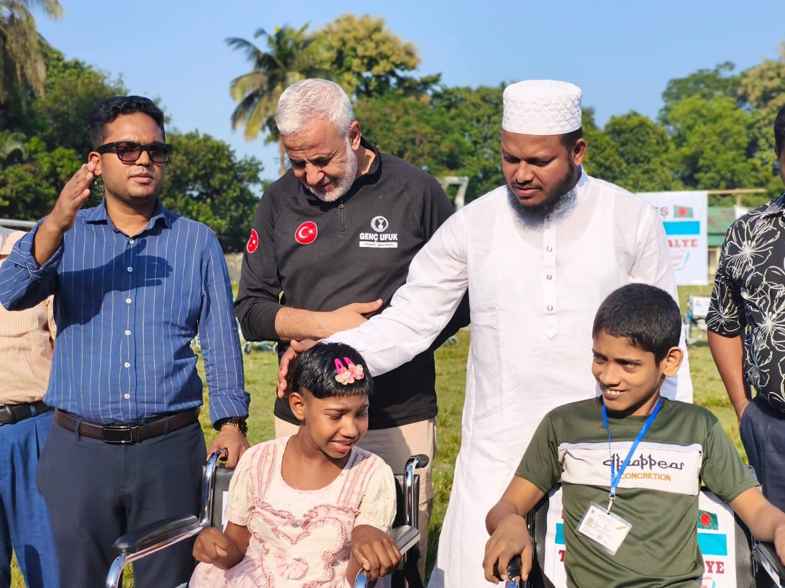 কাপাসিয়ায় ৫০ জন প্রতিবন্ধীর মাঝে হুইলচেয়ার বিতরণ