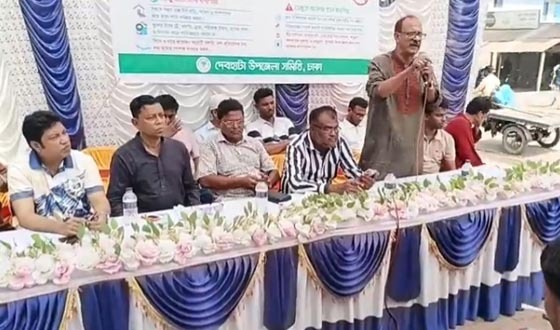 দেবহাটা সমিতির আয়োজনে ডেঙ্গু সচেতনতামূলক প্রচারনা উদ্বোধন