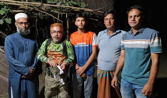 শেরপুরে এবার ধুম কাছিম উদ্ধার ও অবমুক্ত