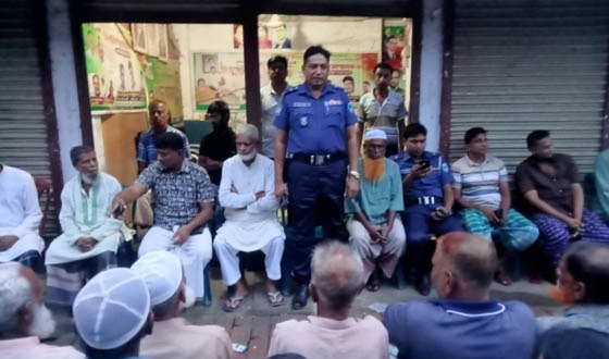 দরগাহপুরে কমিউনিটি পুলিশিং আলোচনা সভা