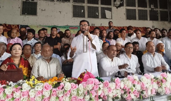 আগামী স্থানীয় সরকার নির্বাচনে দলের প্রার্থীদের বিজয়ী করতে হবে: রাশেদ খাঁন