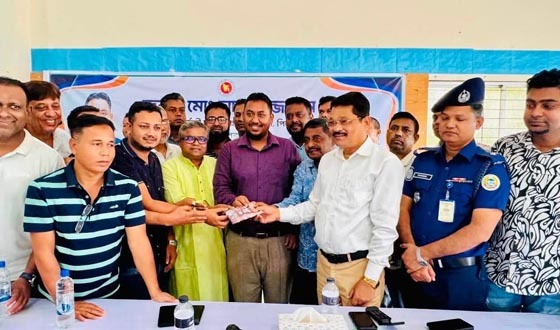 কাউখালীতে উপজেলা নির্বাহী অফিসারকে বিদায় সংবর্ধনা