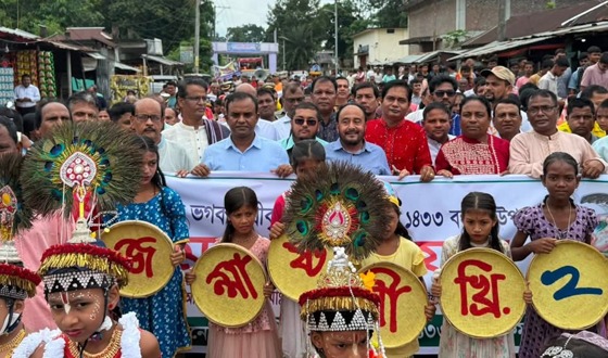 কমলগঞ্জে  শ্রীকৃষ্ণের জন্মাষ্টমী উৎসব পালিত