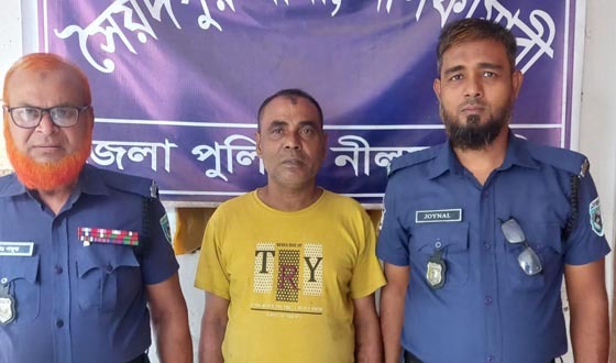 সৈয়দপুরে চোরাই বৈদ্যুতিক তারসহ ভাঙ্গারি ব্যবসায়ী গ্রেপ্তার