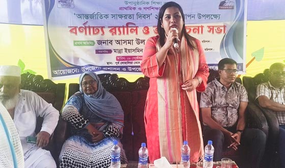বাবুগঞ্জে আন্তর্জাতিক সাক্ষরতা দিবস পালিত