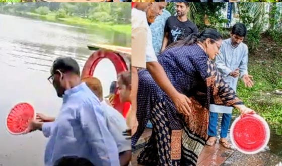 টাঙ্গাইল ডিসি লেকে  মাছের পোনা অবমুক্ত করলেন প্রতিমন্ত্রী টুকু
