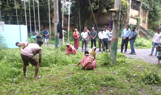 চাটমোহরে জাতীয় ডেঙ্গু প্রতিরোধ ও পরিচ্ছন্নতা অভিযান উদ্বোধন