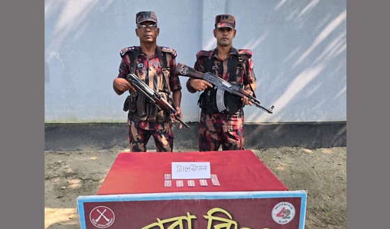 বিরল সীমান্তে মালিকবিহীন ভারতীয় ট্যাপেন্টাডল ট্যাবলেট উদ্ধার