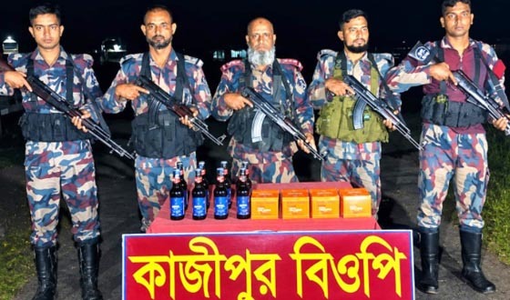 দৌলতপুর সীমান্তে বিজিবির অভিযানে ভারতীয় মাদকদ্রব্য উদ্ধার