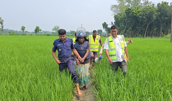 সাঁথিয়ায় ব্যবসায়ীকে গলাকেটে হত্যার প্রধান আসামী গ্রেপ্তার