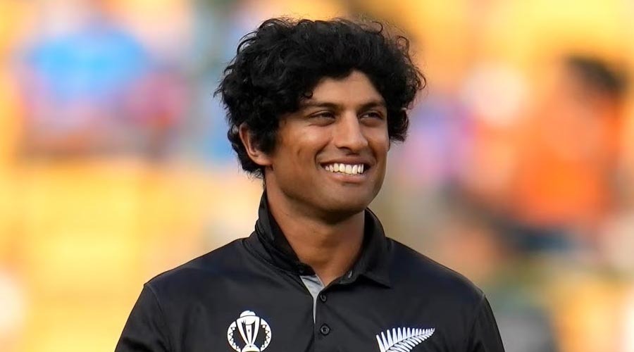 রাচিন রবীন্দ্রর কাঁধে চোট, ভারতের বিপক্ষে টি-টোয়েন্টি সিরিজে অনিশ্চিত