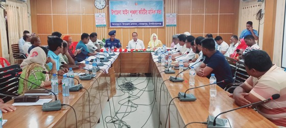 গোমস্তাপুরে আইন শৃঙ্খলা কমিটির মাসিক সভা