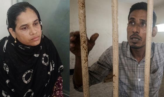 চুরি করে পালানোর সময়, চোরাই মালামালসহ ভাই-বোন আটক