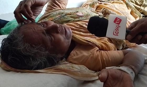 জমি নিয়ে বিরোধ, ৭০ বছরের মাকে পিটিয়ে আহত করল ছেলে