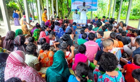 শেরপুরে ডপস্ এর মাঠ বৈঠক