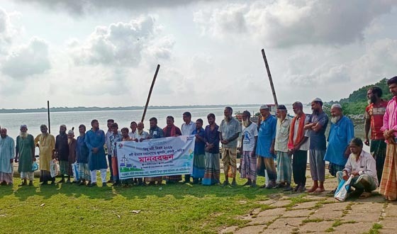 কুড়িগ্রামে বিশ্ব নদী দিবস পালিত