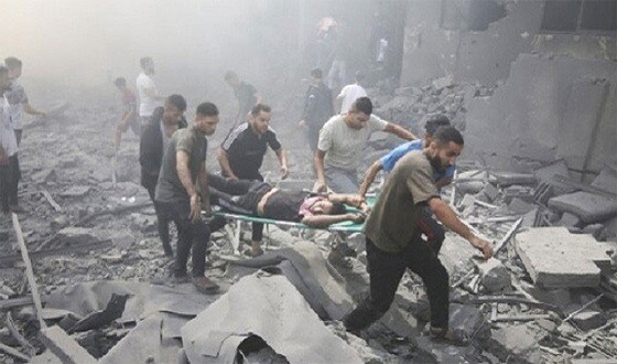 গাঁজায় ইসরাইলি হামলায় ঝরলো আরও ৭৭ প্রাণ